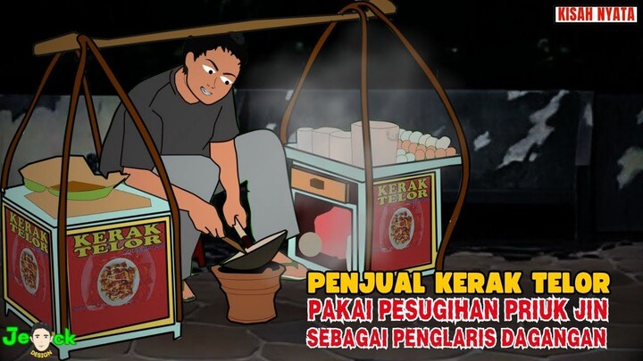 AZAB PENJUAL KERAK TELOR CURANG PAKAI PESUGIHAN PRIUK JIN SEBAGAI PENGLARIS