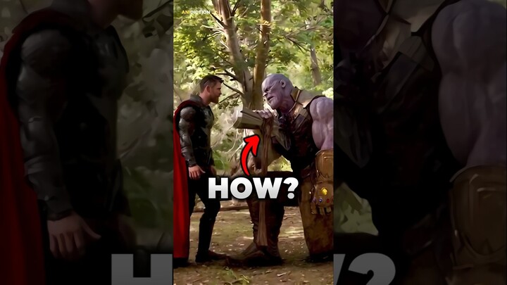 How Did Thor Counter Thanos’s Infinity Stones in Infinity War? #marvel