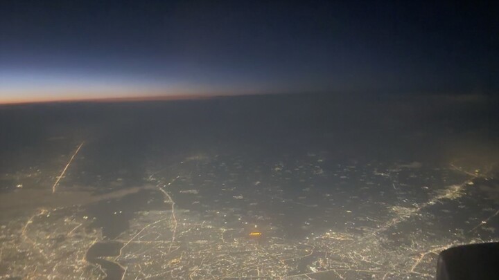 Indian night view New Delhi