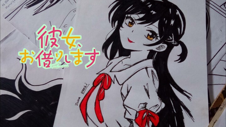 [SPEED DRAWING] Chizuru Ichinose - Kanojo Okarishimasu