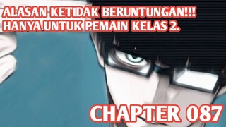 Alur Cerita BLUE LOCK Chapter 87 - MEKANISME KEBERUNTUNGAN DALAM SEPAKBOLA