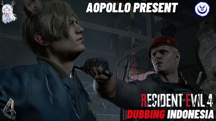 Musuh yang tak terduga! - Leon vs Krauser - Resident Evil 4 Remake Dub Indonesia by AOPOLLO