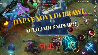 INI HERO ENAK BATT DI PAKAI DI BRAWL!!! 🔥🔥 AUTO JADI SNIPER NII!!