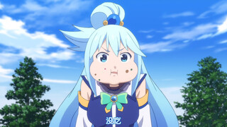 Aqua, the walking emoji goddess of wisdom