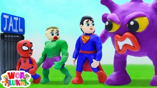 Khi Anh Hùng Lũ Lượt Vào Tù 💀 Cuộc Chiến Vô Cực Với Virus 💀 Tập 522 Hoạt hình Vui Nhộn Cho Trẻ Em