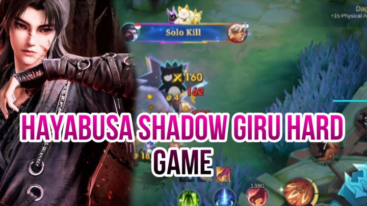 HAYABUSA SHADOW GIRU HARD GAME