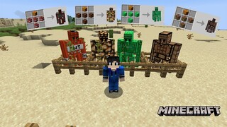 Golem Minecraft tapi Bisa di Buat dari Block Apapun!