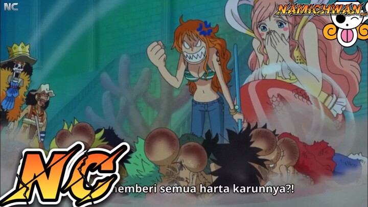 Nami punya HAKI!!! Trio monster di bantai🤣