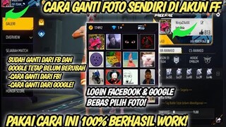 Udah Bisa! Cara Ganti Foto Sendiri Di Profil Aakun FF - CARA PAKAI FOTO SENDIRI DI PROFIL AKUN FF