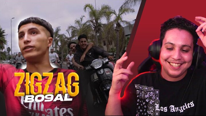 Bo9al - ZigZag ( Clip Officiel ) (Reaction)