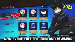 NEW EVENT! FREE NEW ANIME SKIN AND EPIC SKIN + REWARDS! FREE SKIN! LEGIT! | MOBILE LEGENDS 2023