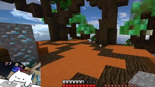 Pemain Minecraft memainkan MEGALOVANIA di langit untuk saya! Apakah ini rencana kota kosong? !