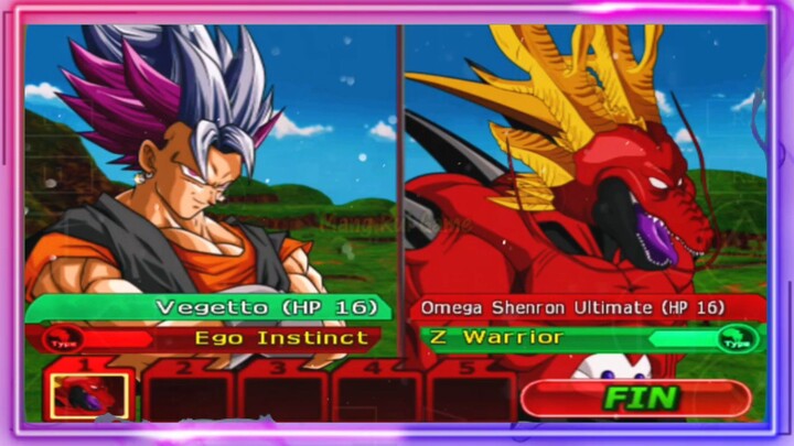 VEGETTO EGO INSTINCT VS OMEGA SHENRON ULTIMATE Z WARRIOR - DB MOD ANDROID GAMEPLAY