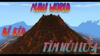Hướng Dẫn Cách Tìm Núi Lửa | Mini World