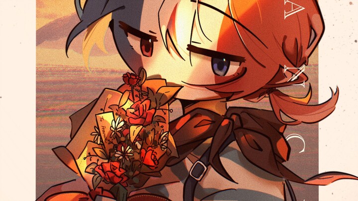 【French】“The one who watches the sunset with you is more romantic than the sunset itself.”