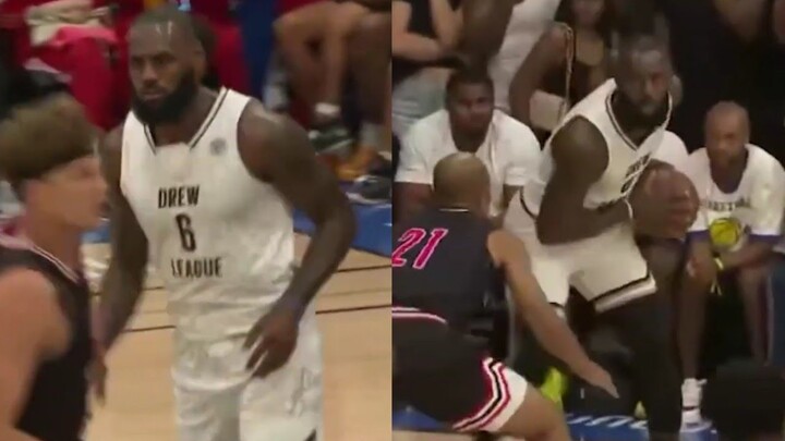 Lebron James is Playing at "DREW LEAGUE" like NBA FINALS 2016🏆