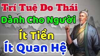 Cổ Nhân dạy: Trí Tuệ DO THÁI dành cho người ÍT TIỀN ÍT - QUAN HỆ | Sách nói Minh Triết