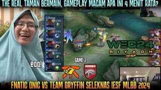 GAME APA INI 4 MENIT RATA 😭 GAME 2 FNATIC ONIC VS BORNEO FC SELEKNAS IESF MLBB 2024