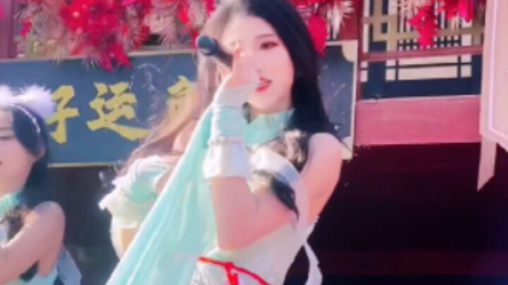 【长隆女团】今日无事 勾栏听曲～长隆女团皮肤可真多^ - ^ #古风美人#清冷感