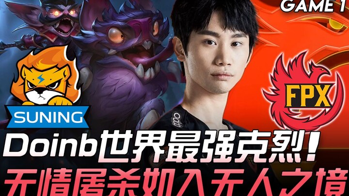 SN vs FPX: Doinb với Kled mạnh nhất thế giới! Tàn sát không thương tiếc như chốn không người | Highl