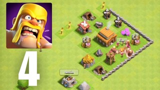 Clash of Clans Part 4 : Battle Matches + Leveling Up (Android/iOS Gameplay Walkthrough)