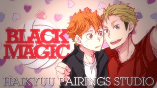 「HｷS」❝Black Magic ♥❞ HAIKYUU CRACK PAIRINGS | FULL MEP