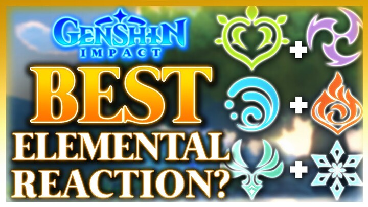 Ranking EVERY Elemental Reaction | Genshin Impact