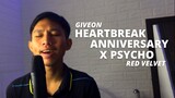 Heartbreak Anniversary x Psycho (Red Velvet) Mash-up Cover | Daryl Cosinas