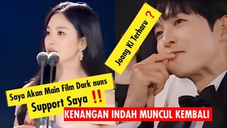 RESPON TAK TERDUGA SONG JOONG KI SAAT SONG HYE KYO PROMOSIKAN DARK NUNS DI BAEKSANG AWARD 2024