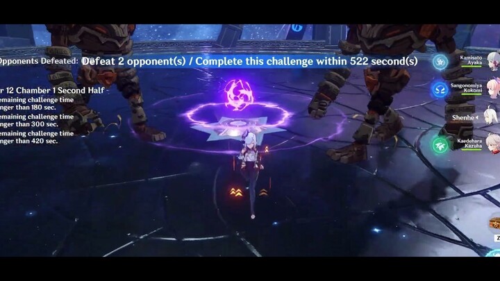 Một combo #lahoangenshin