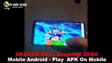 DRAGON BALL Sparking! ZERO Android APK DOWNLOAD