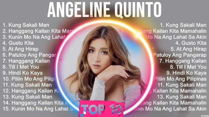 Angeline Quinto Greatest Hits ~ Best Songs Tagalog Love Songs 80's 90's Nonstop