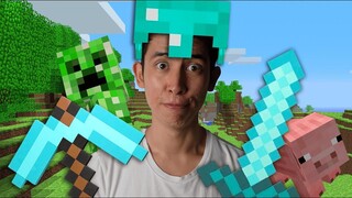[Jojo ASMR] Helps you sleep, but I'm playing the alpha version of "Minecraft"! Minecraft Alpha 1.2.6