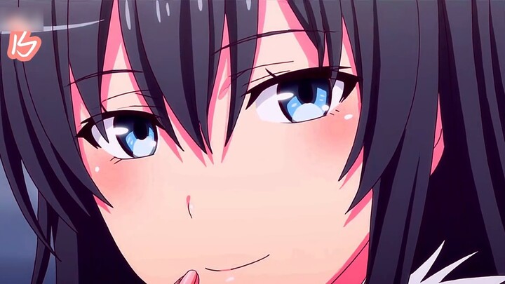 Yukino's voice when she confesses her love is really amazing