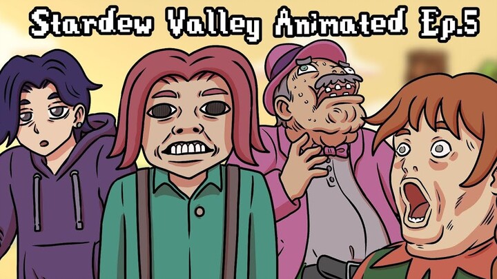[แอนิเมชัน Stardew Valley/แปลเอง] ตอนที่ 5: กางเกงสีม่วงตัวใหญ่