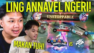 WR LING ANAVEL MASIH 100%!! PADAHAL KALAH DRAFT!! EVOS VS RBL MATCH 2 | MPL SEASON 13