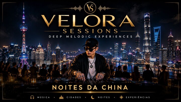 NOITES DA CHINA 🌃 | Deep Melodic Set nas Alturas | VELORA SESSIONS