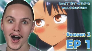 BEST SADIST IS BACK!! | Don't Toy with Me, Miss Nagatoro Season 2 Episode 1 Reaction