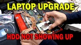 HOW TO UPGRADE LAPTOP  STEP BY STEP | HDD NOT SHOWING UP  MSI GP63 Leopard 8RE