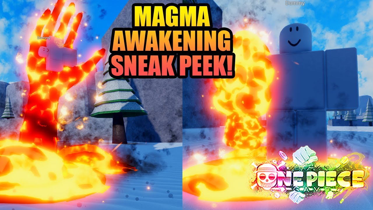 How to get Magma Awakening + Magma Awakening Showcase