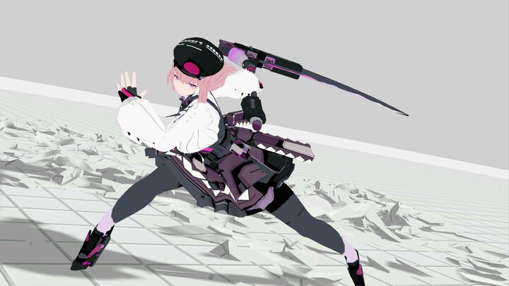 Animation Practice - Ella's Scythe Combo