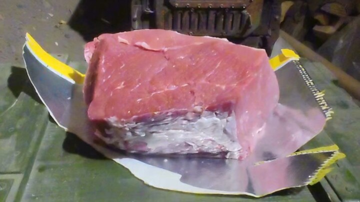 Doomsday Wasteland Rations Compressed Meat Bag Making Tutorial