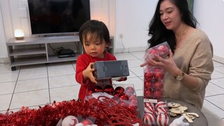 Trang trí Cây thông Noel Hạnh phúc _ Cuộc Sống ở Pháp