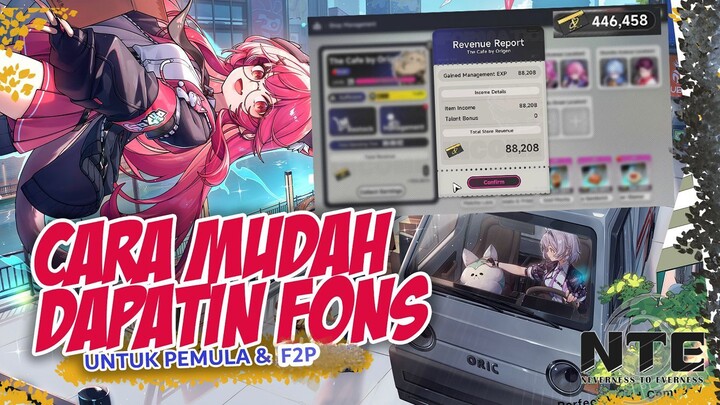 Tips Mudah Dapatin Fons untuk Pemula dan F2P di NTE - Neverness to Everness