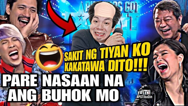 Pare Nasaan Na Ang Buhok Mo (Kahit Maputi Na Ang Buhok Ko Parody) | Pilipinas Got Talent VIRAL Spoof