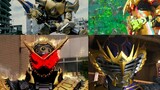 Four powerful golden knights in Kamen Rider!