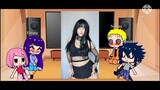 Naruto, Sasuke, Sakura e Hinata, reagindo a Hinata brasileira..❤️👌😂 " olha a descrição"
