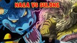 Naga Kaido VS SULONG, Pertarungan "HEWAN BUAS" ( One Piece )