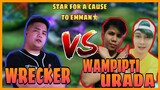 WRECKER VS WAMPIPTI AND URADA | STAR FOR A CAUSE TO EMMAN NIMEDEZ | MLBB GAMEPLAY