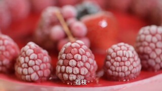 盘点ikun最喜欢吃的食物！！荔枝！香精煎鱼！